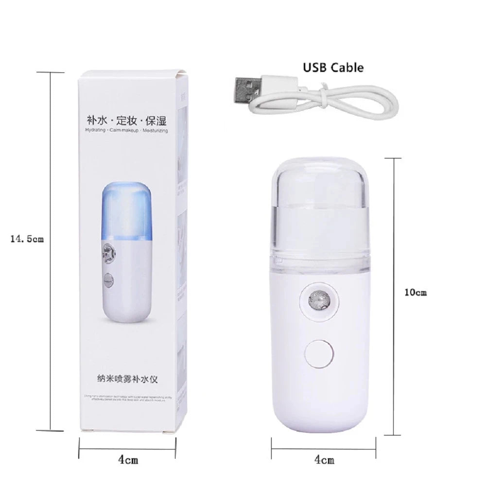 USB Mist Facial Sprayer  Humidifier Rechargeable