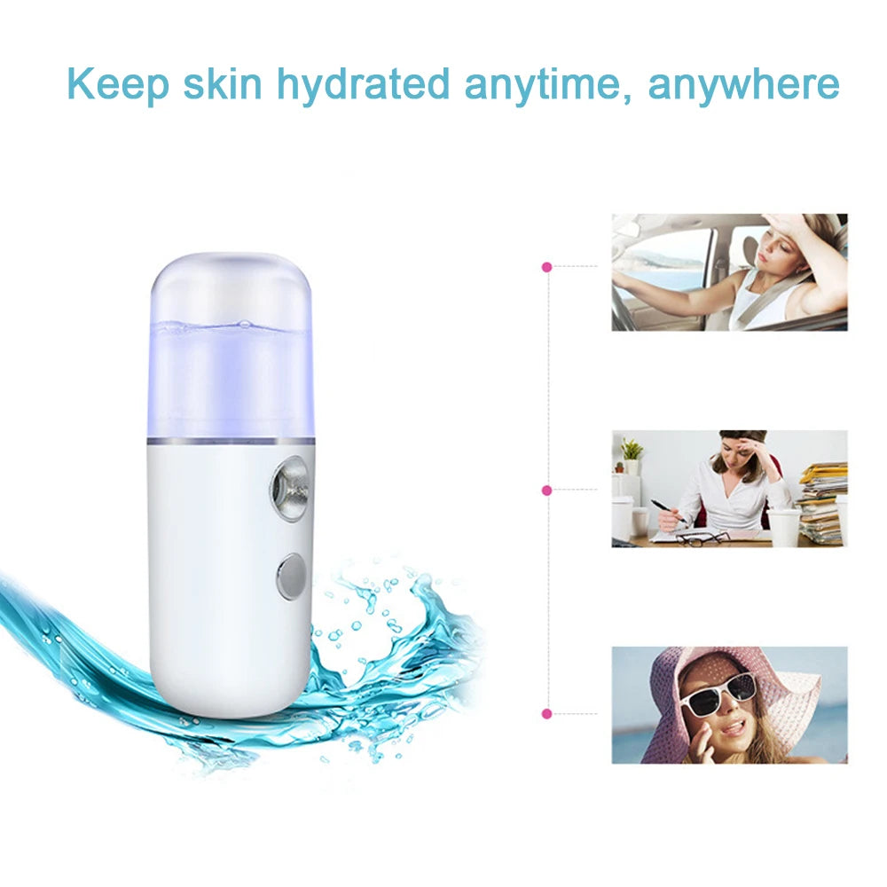 USB Mist Facial Sprayer  Humidifier Rechargeable