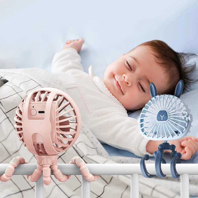 Fan for Cart Stroller Fan Portable Outdoor Fan