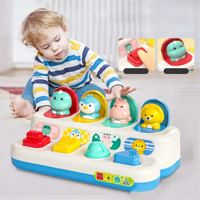 Interactive Activity Pop Up Toy for Babies