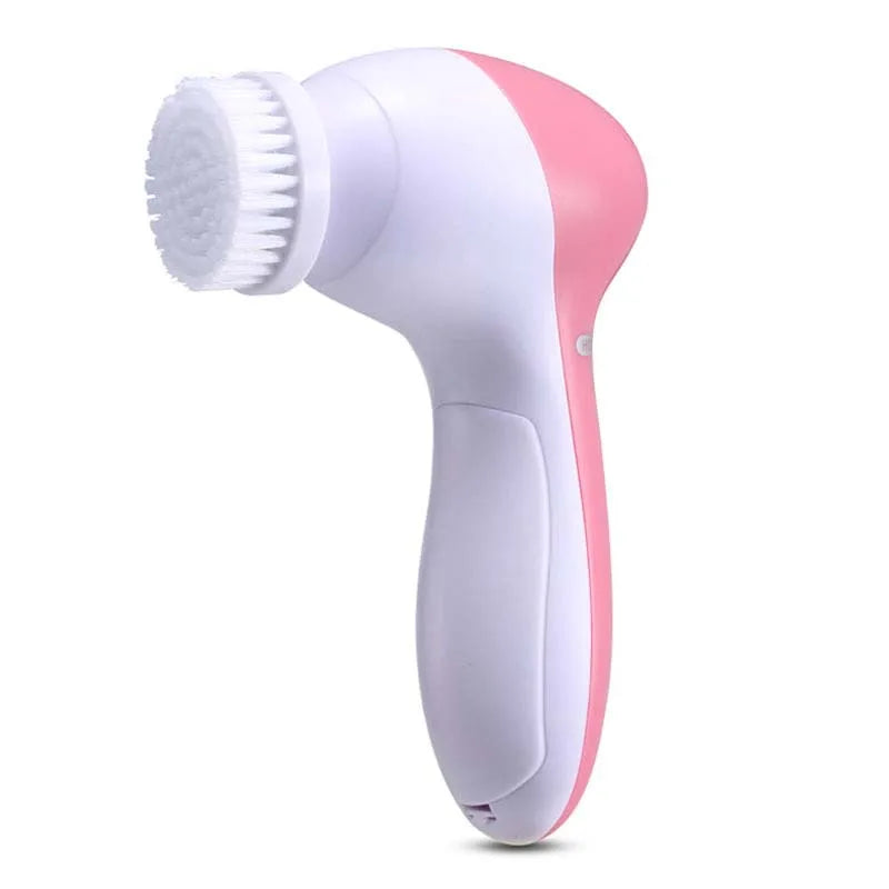 Portable Electric Facial Cleanser 5-In-1 Facial Brush