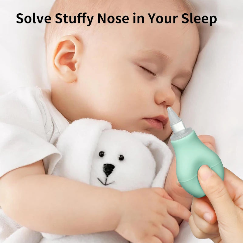 Simple Silicone Baby Nasal Aspirator Sucker