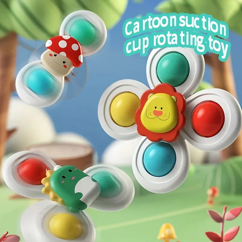 Suction Cup Rotating Toy for Baby