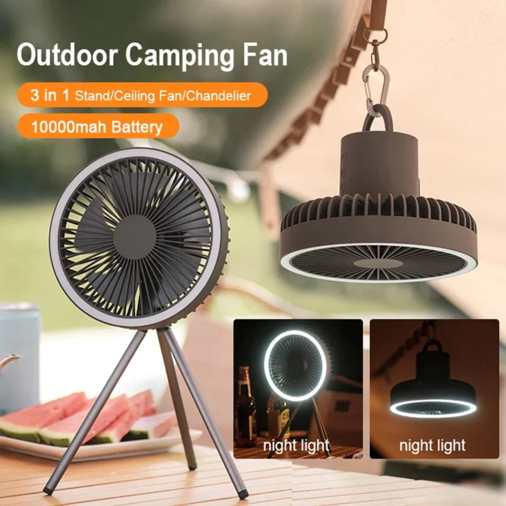 Camping Fan Rechargeable