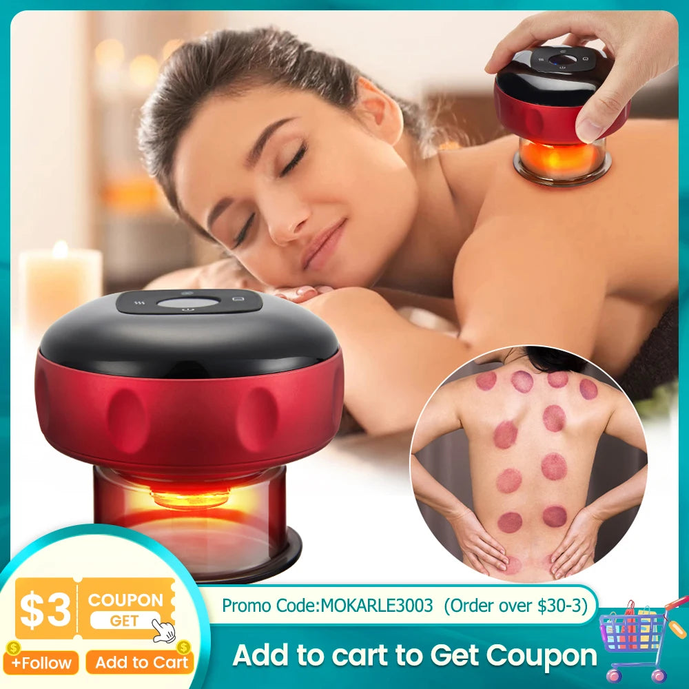 Electric Vacuum Cupping Massage Body Cups