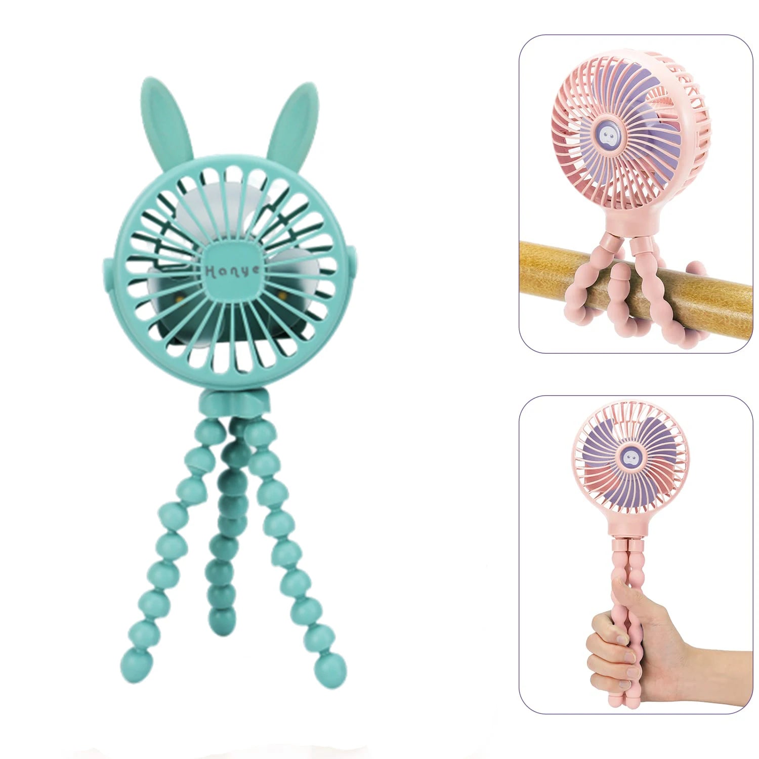 Fan for Cart Stroller Fan Portable Outdoor Fan